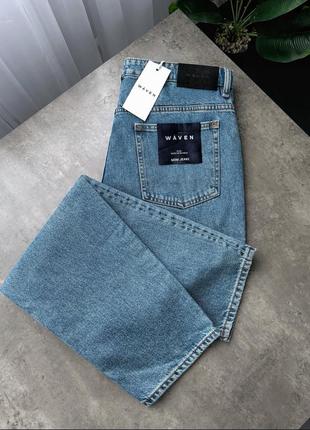 Джинсы mom с высокой посадкой от waven