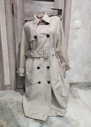 Тренч плащ zara