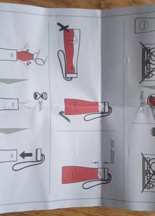 Термобутилка grohe red 450 мл4 фото