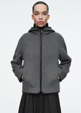 Двухслойная куртка из смеси шерсти cos 1264582001