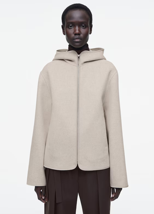 Двухслойная куртка из смеси шерсти cos 1264582001