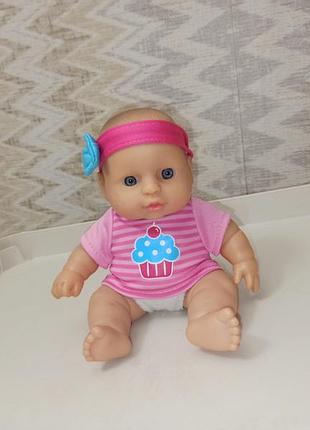 Лялька пупс анатомічна дівчинка