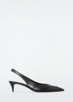 Слингбеки из перфорированной кожи cos 1271106001