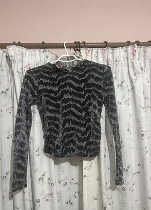 Топ с блестками topshop