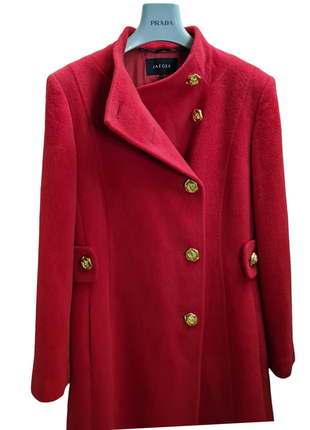 Красивое ангоровое пальто бренд демисезонное