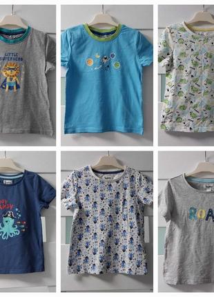 Impidimpi футболки для мальчика р. 98/104 и 110/116