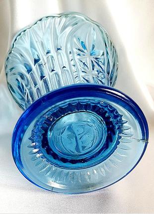 Ваза кольорове скло вінтаж срср вінтажна