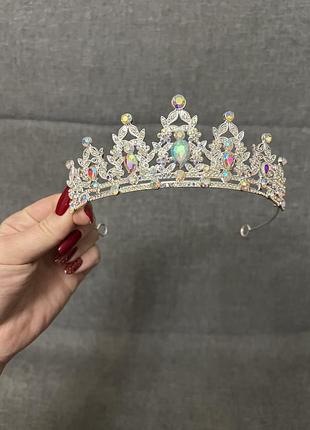 Диадема, диадема, корона, тиара, тиара, украшение, заколка, золото,серебро9 фото