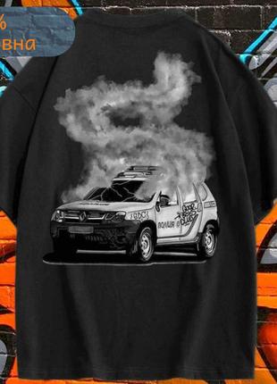 Футболка с принтом duster