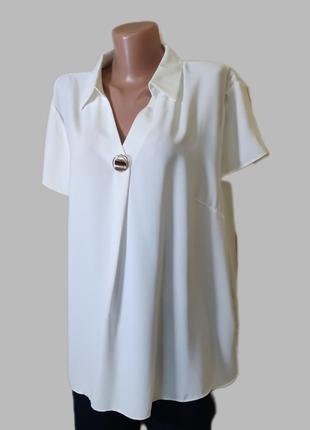 Легкая стильная элегантная блуза в наличии 54 размера