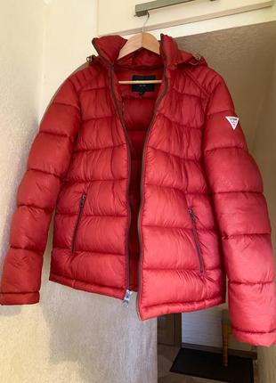 Куртка пуховик guess оригинал