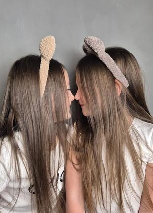 Ободок на голову "тедди"