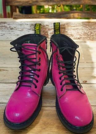 Ботинки весенние стильные настоящие ботинки dr.martens p.36,5