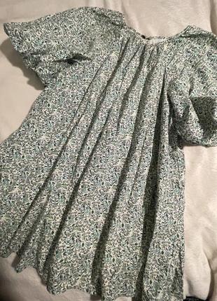 Сукня zara в квітковий принт