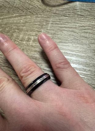 Перстень з білим золотом і керамікою smart & beautiful4 фото