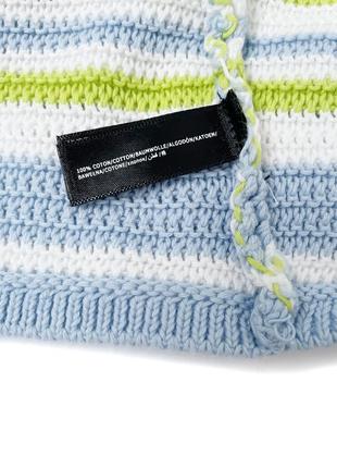 Летний вязаный кроп топ undiz, l5 фото