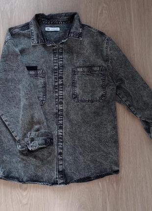 Джинсовий піджак zara