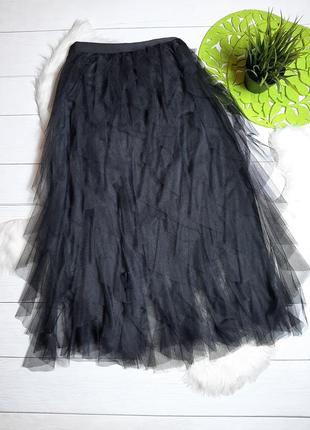 Гарна довга фатинова спідниця