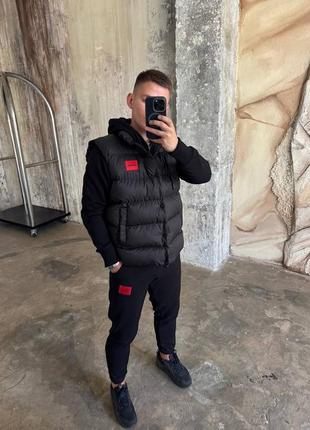 Жилетка hugo boss чорна