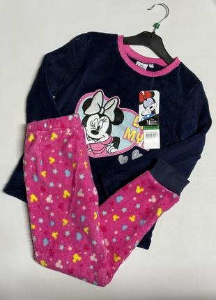 Махровые пижамы disney minnie на 3 и 8 лет