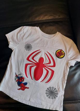 Детская футболка spider-man (zara primark) 3-4 года