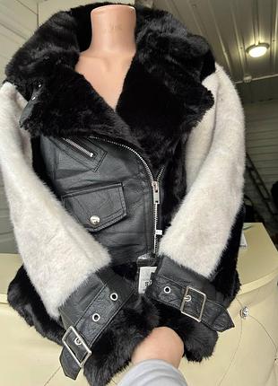 Женская шубка-дубленка