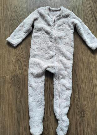 Качественный плюшевый человечек для девочки 18-24месяц