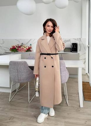 Женское пальто беж подкладки