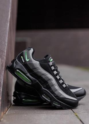 Кросівки nike air max 95 black grey silver 5