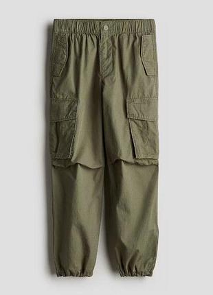 Брендовые легкие хлопковые брюки джоггеры для мальчика h&amp;m (сша)