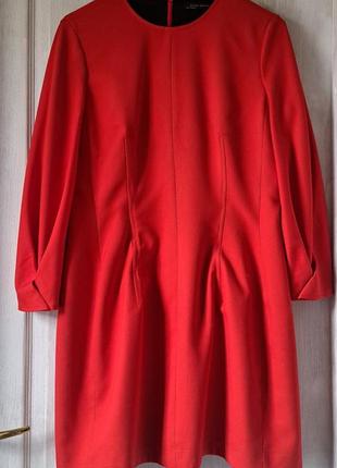 Праздничное коктельное платье короткий длинный рукав