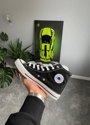 Кеди converse jack purcell cp ox navy blue white sneakers hi black