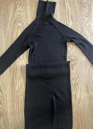 Теплое платье