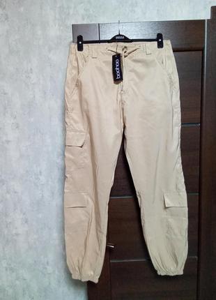 Брендовые новые красивые брюки-карго р.14-16.