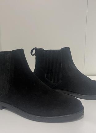 Замшевые челси zara men