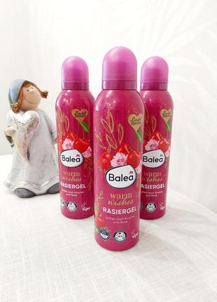 Balea гель для гоління для жінок warm wishes, 200 мл