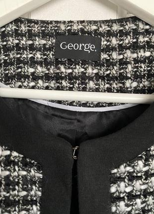 Пиджак укороченный на одну застежку george jersey 79714/eur423 фото