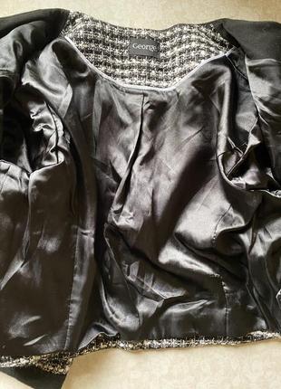 Пиджак укороченный на одну застежку george jersey 79714/eur424 фото