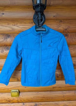 Голуба утеплена кофта на замку для хлопчика quechua decathlon