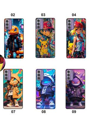 Чехол покемон мультяшки для xiaomi oppo nokia iphone zte motorola tecno huawei infinix realme vivo