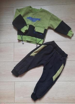 Теплый спортивный костюм