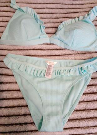 Купальник новый бирюзовый