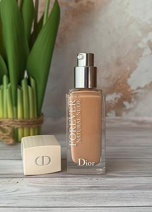 Тональний крем diorskin forever natural nude