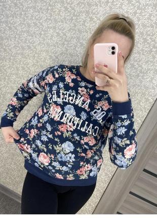 Свитшот на флисе