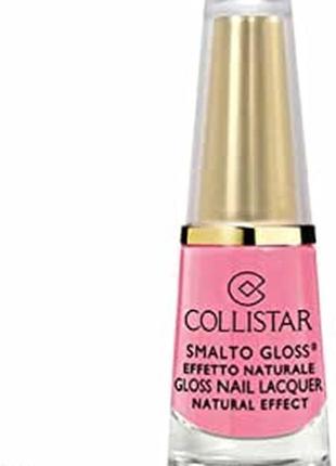 Лак для ногтей collistar gloss nail lacquer natural effect  693 begonia тестер