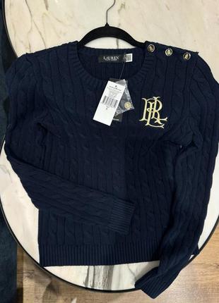 Хлопковый свитер ralph lauren, оригинал