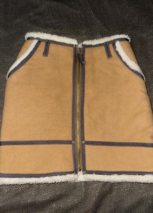 Теплая юбка