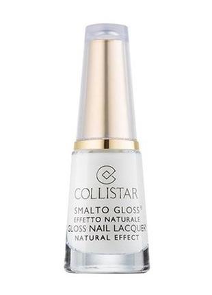 Лак для ногтей collistar gloss nail lacquer natural effect 691 mughetto тестер