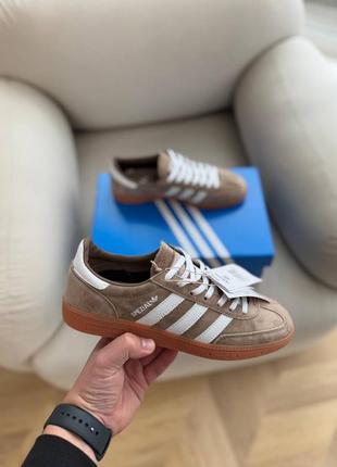 Кеды кроссовки адедас спезиал беж adidas spezial earth strata gum