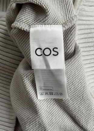 Cos s 1/4 zip sweater мирер джемпер свитшот пуловер с горлом на замке